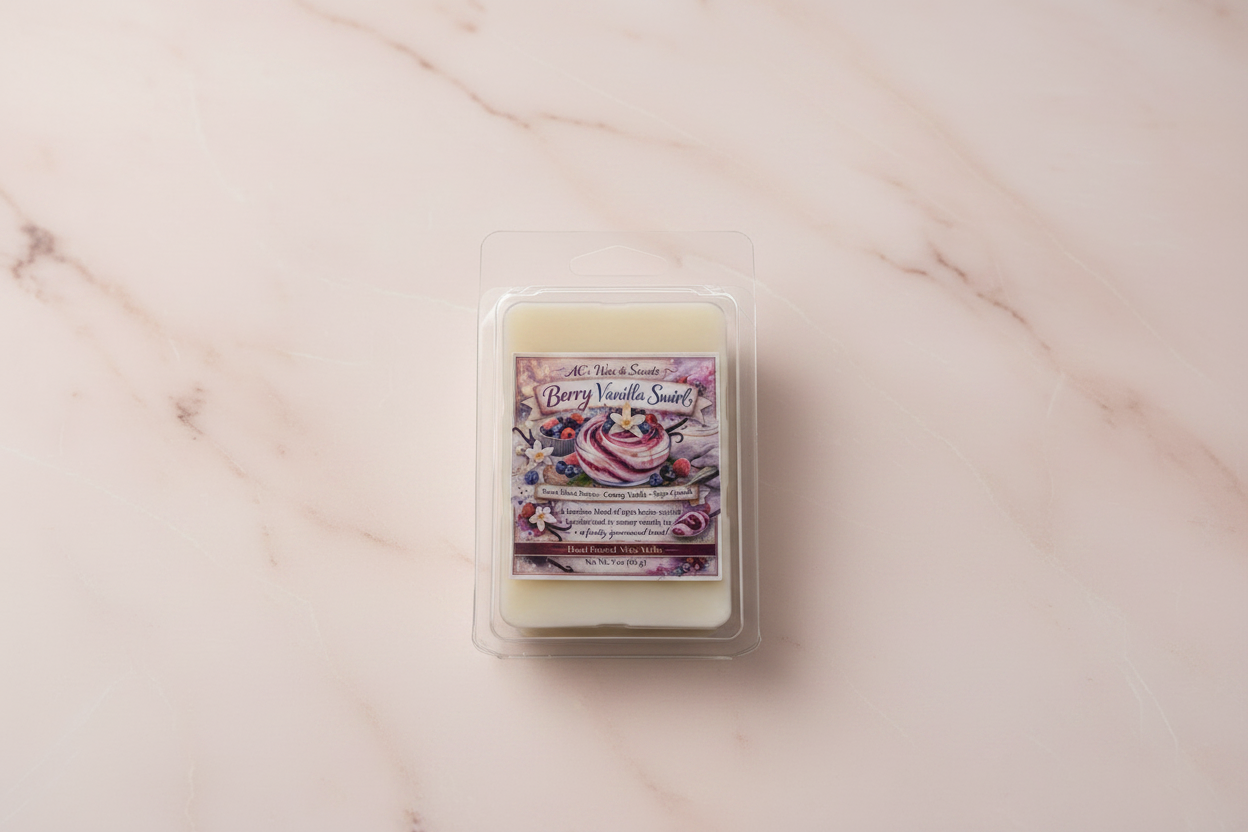 Berry Vanilla Swirl - Matched Background