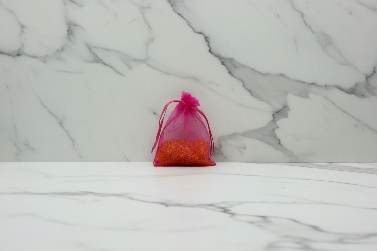Outlaw Spice - Organza Sachet on Marble No Text