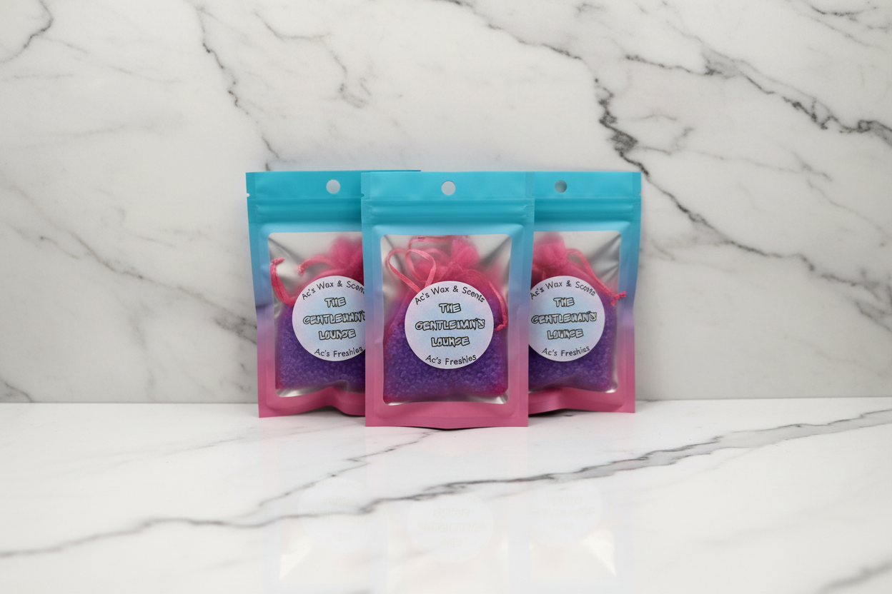 The Gentleman's Lounge - Three Packs Standing on Marble